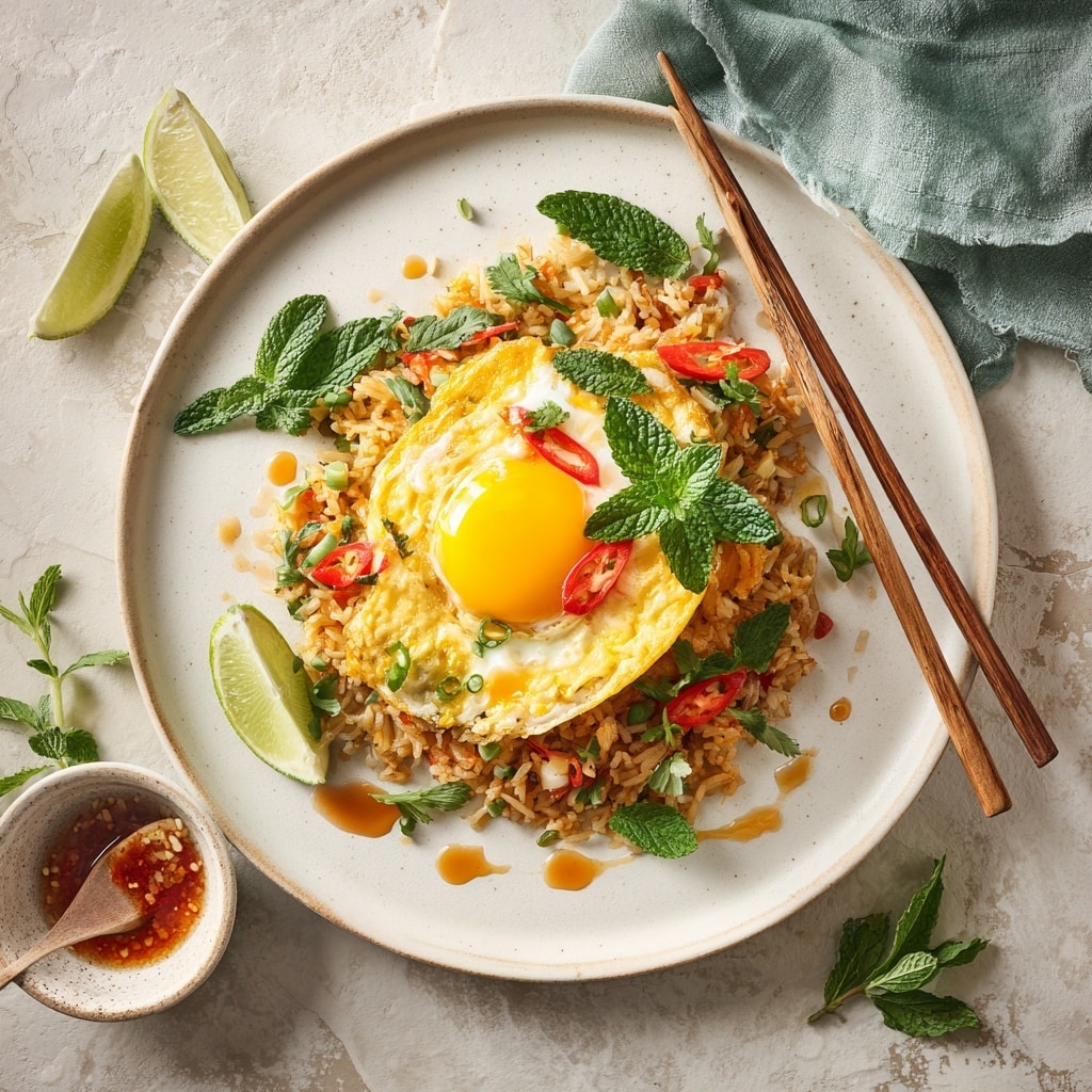 Kale & Kimchi Fried Rice Recipe - Recipe Image