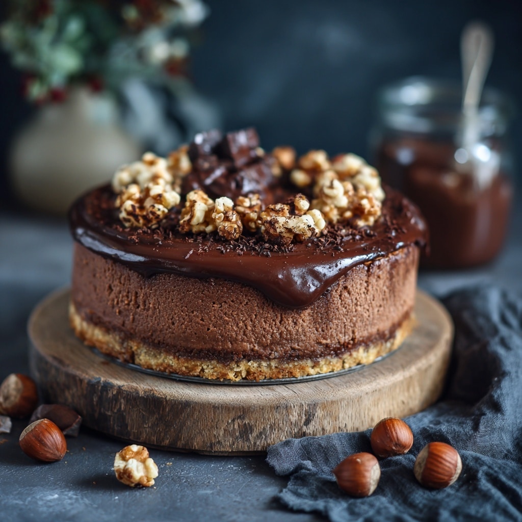Ferrero Rocher Nutella Cheesecake Recipe - Recipe Image