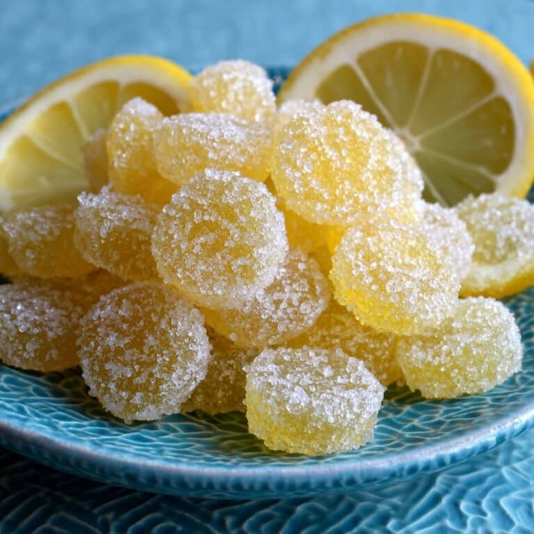 Sweet and Tangy Homemade Lemon Drops Recipe
