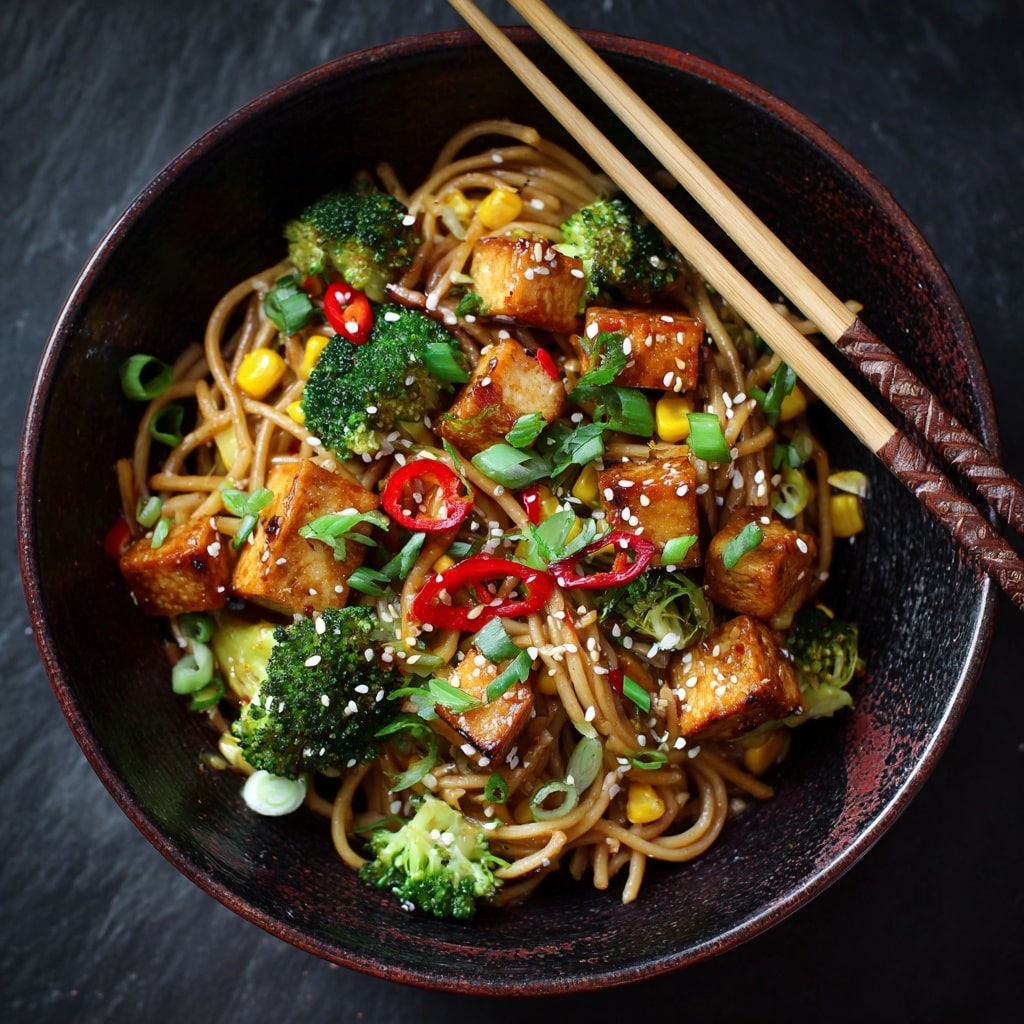 Easy Tofu Lo Mein Recipe