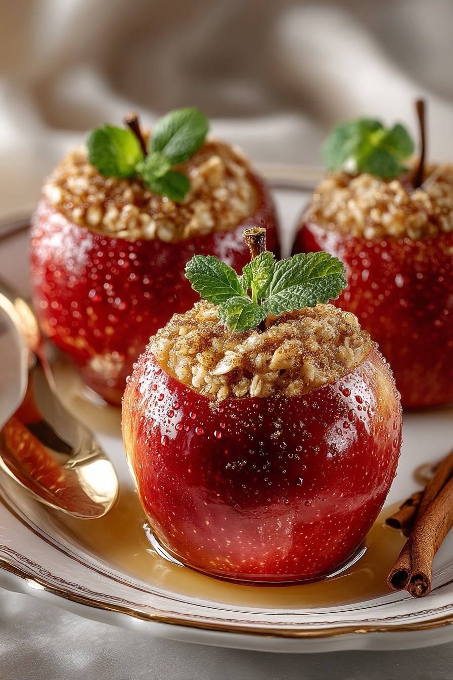 Air Fryer Spiced Maple Apples Recipe - Recipe Image