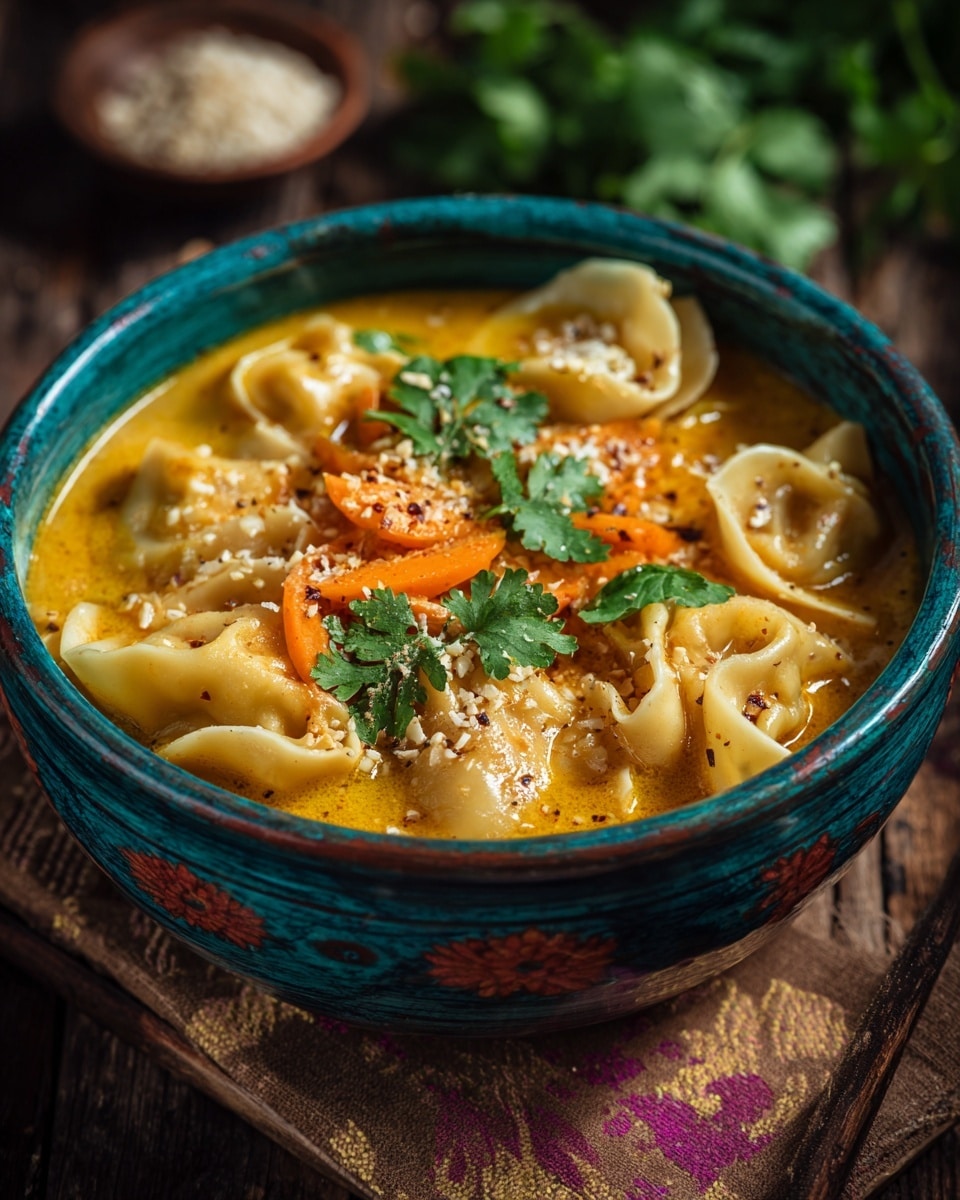 Easy & Creamy Chicken Tortellini Soup (40-Minutes) Recipe - Recipe Image