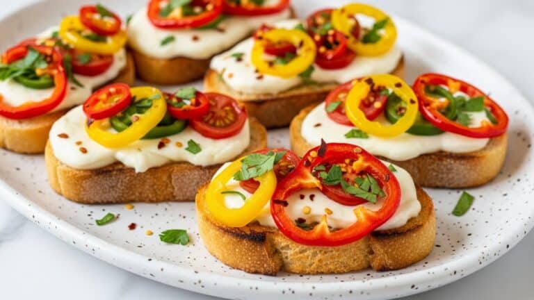 20-Minute Pepperoni Pizza Crostini Recipe