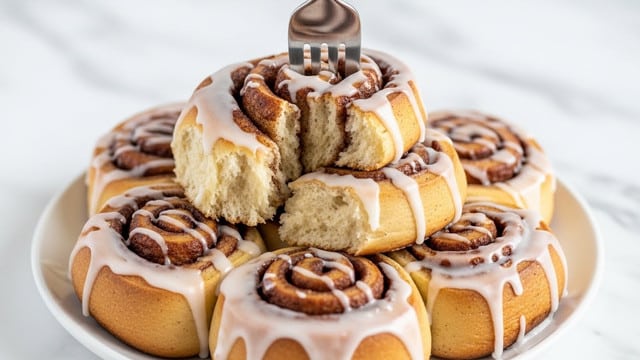 Cinnamon Roll Pancakes Recipe