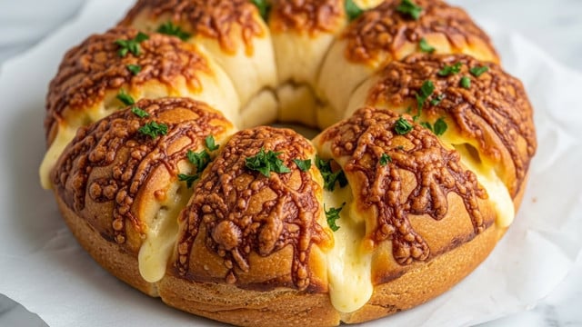 Chicken Alfredo Monkey Bread Recipe