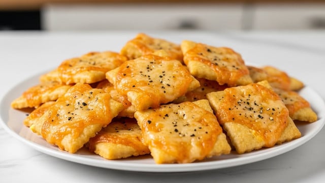 Crunchy Cottage Cheese Chips Recipe