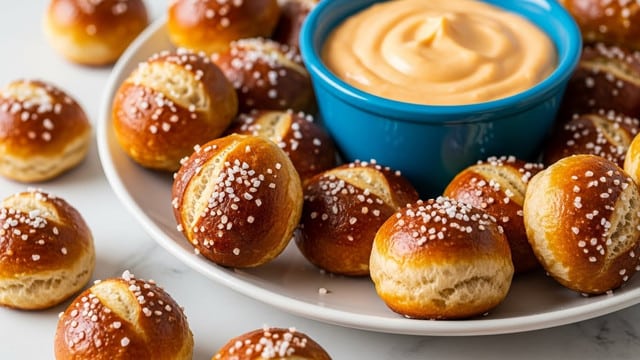 Easy Pretzel Bites with Pillsbury Biscuit Dough Recipe