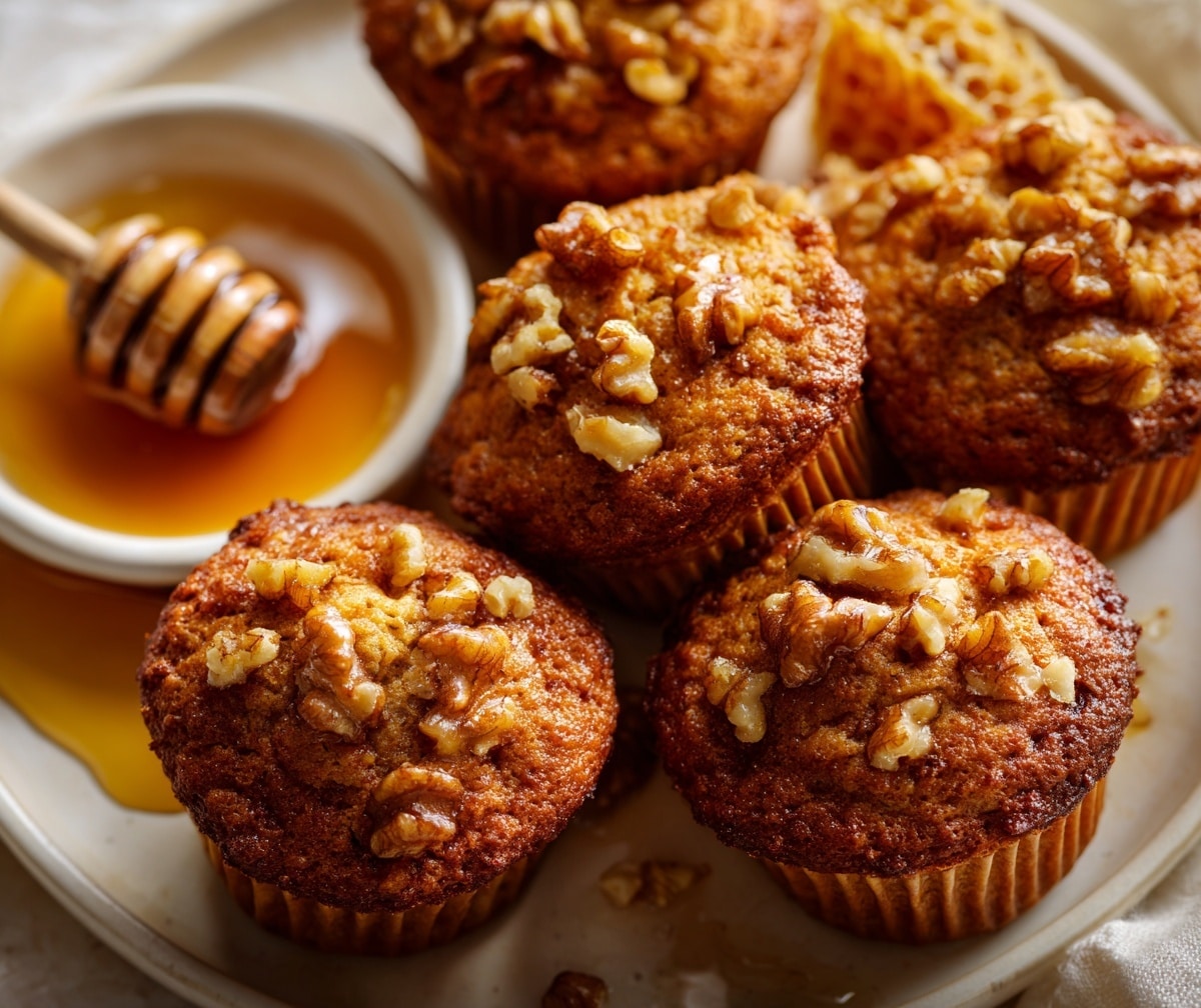 Pecan Pie Brown Sugar Muffins Recipe - Recipe Image