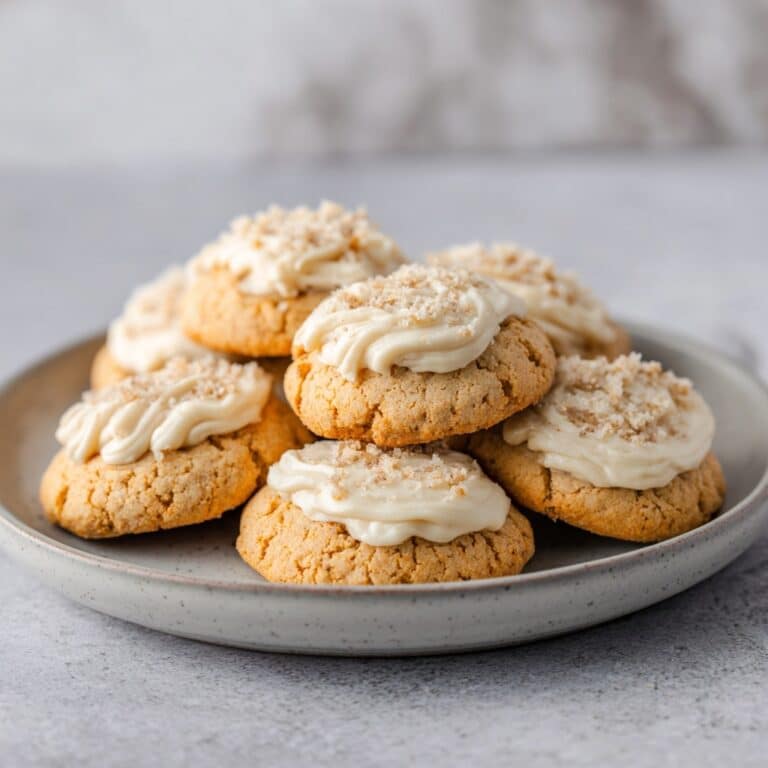 Cornbread Cookies with Honey Butter Frosting Recipe