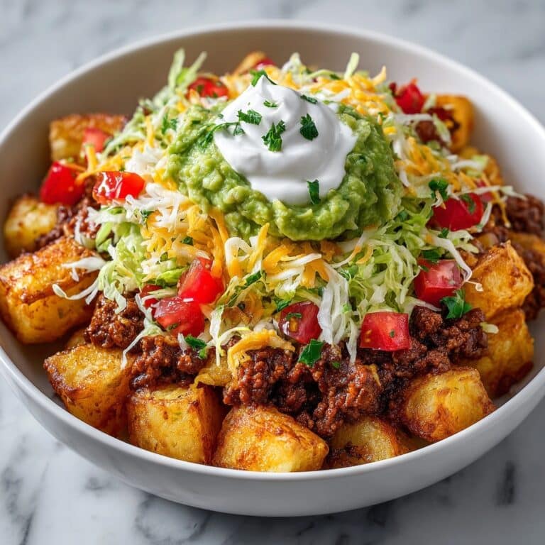 Loaded Potato Taco Bowl Recipe