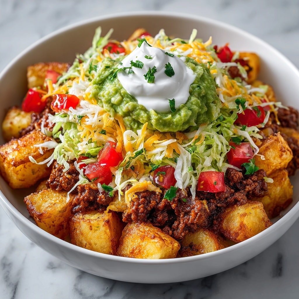 Loaded Potato Taco Bowl Recipe