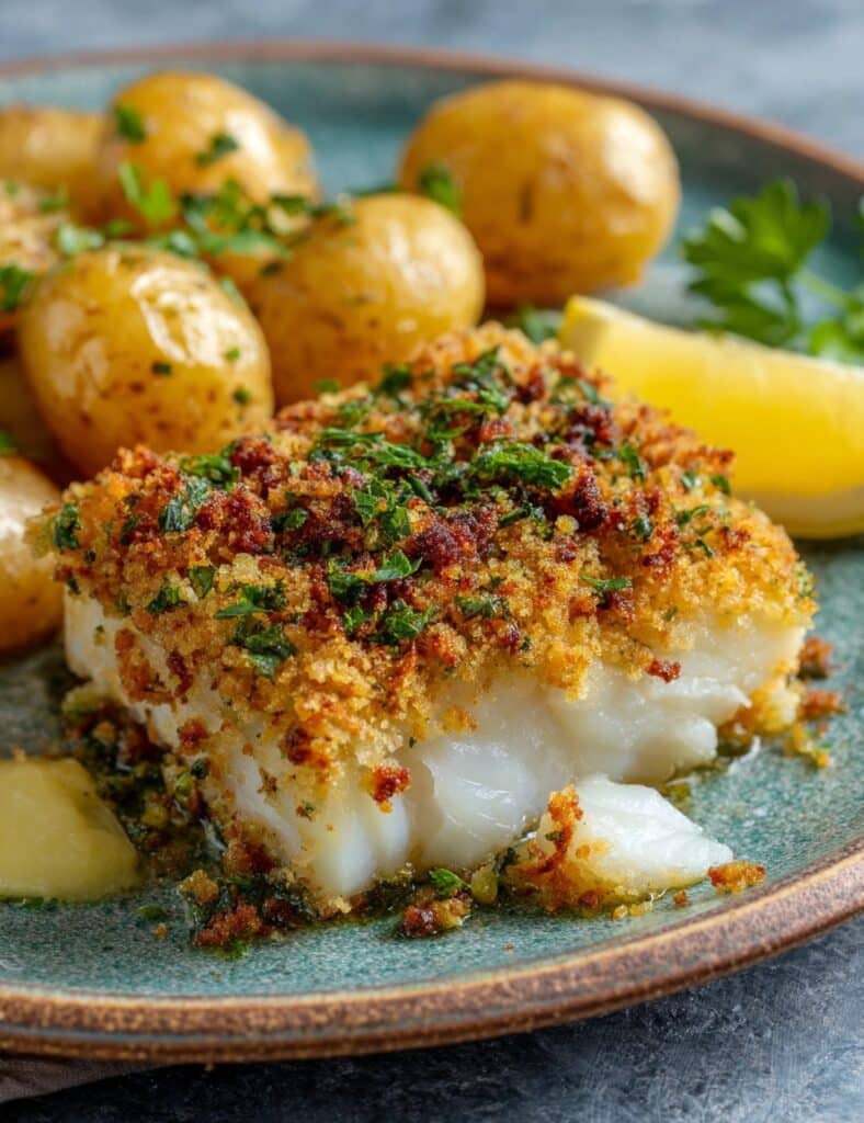 Cod & Anchovy Bake Recipe