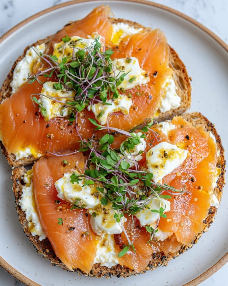 Smoked Salmon Coddled Eggs Recipe