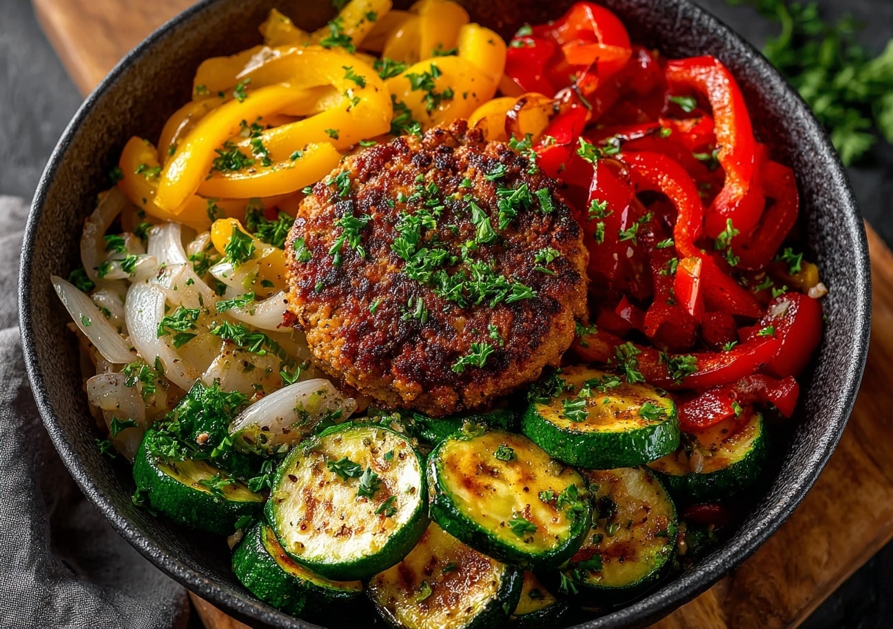 Savory Smash Burger Bowl Recipe - Recipe Image
