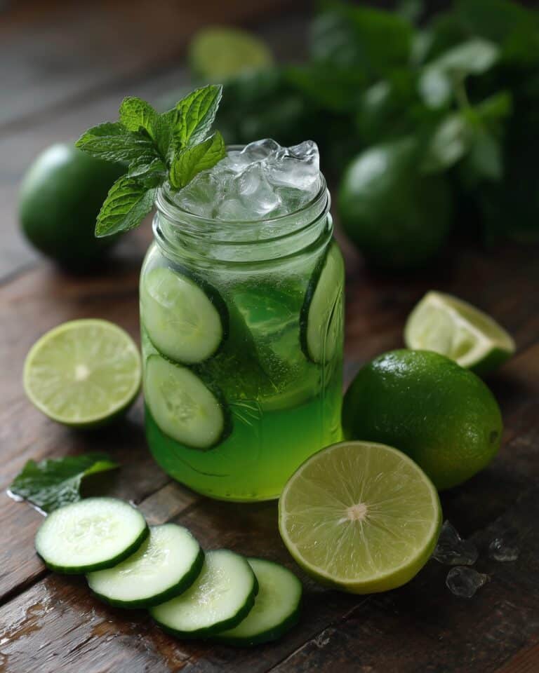 Cucumber Mint Fizz Recipe