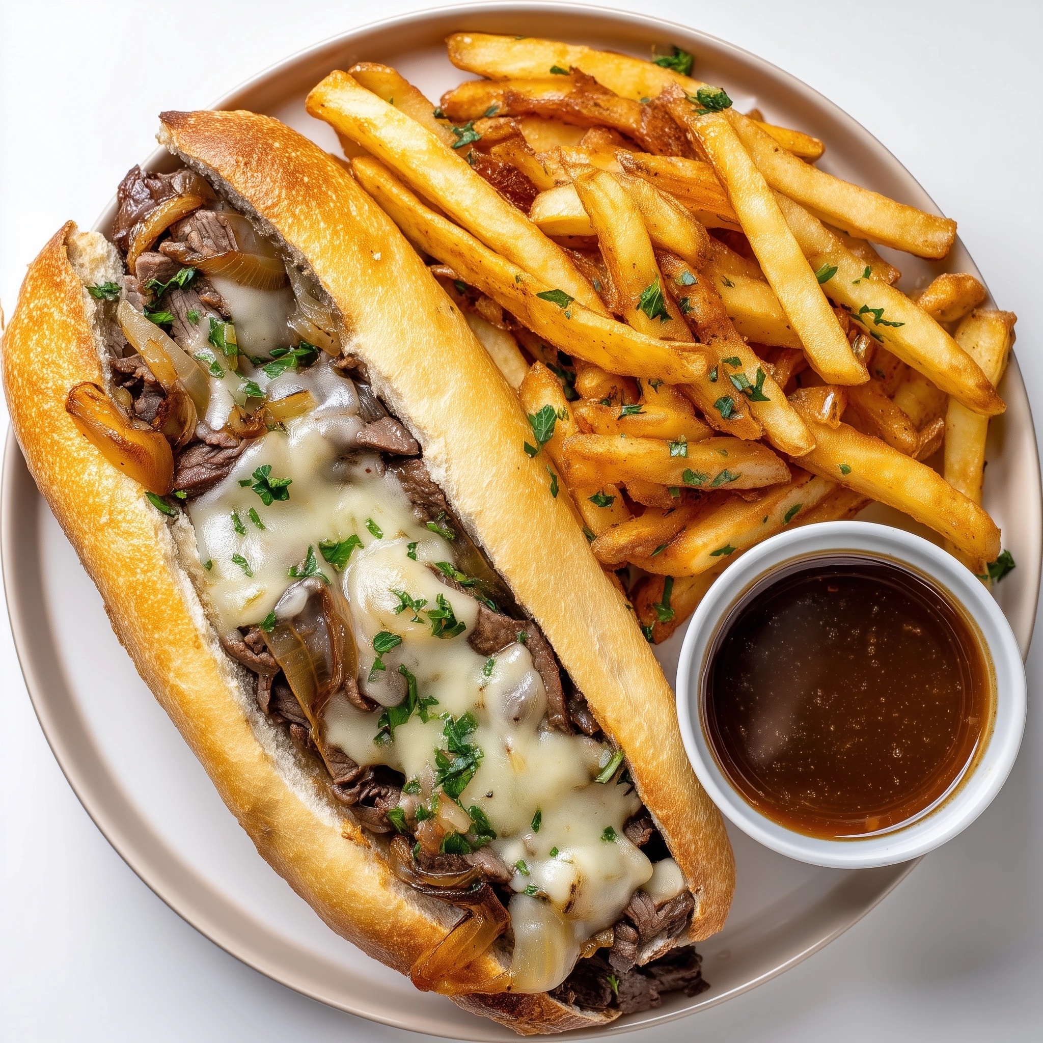 Crockpot French Dip Sandwiches Recipe