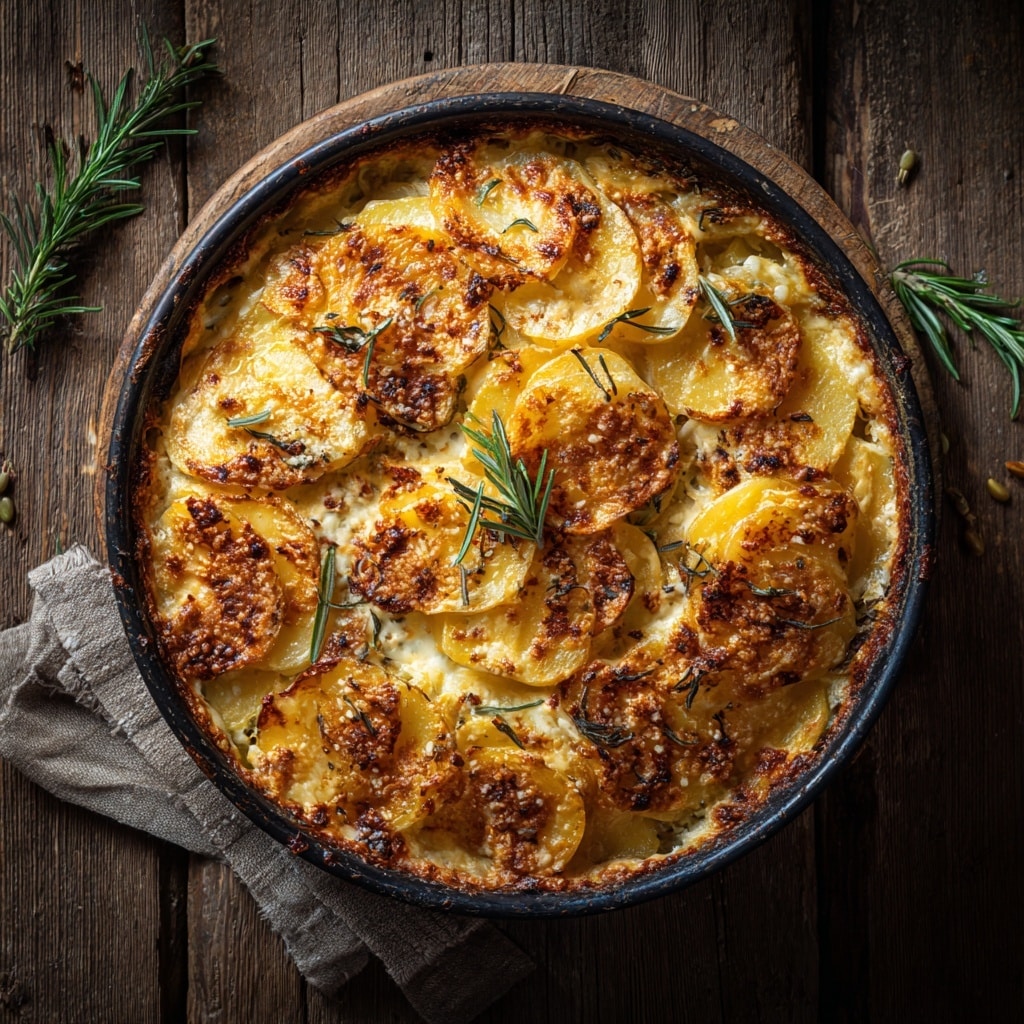 Potatoes au Gratin (Dauphinoise) Recipe - Recipe Image