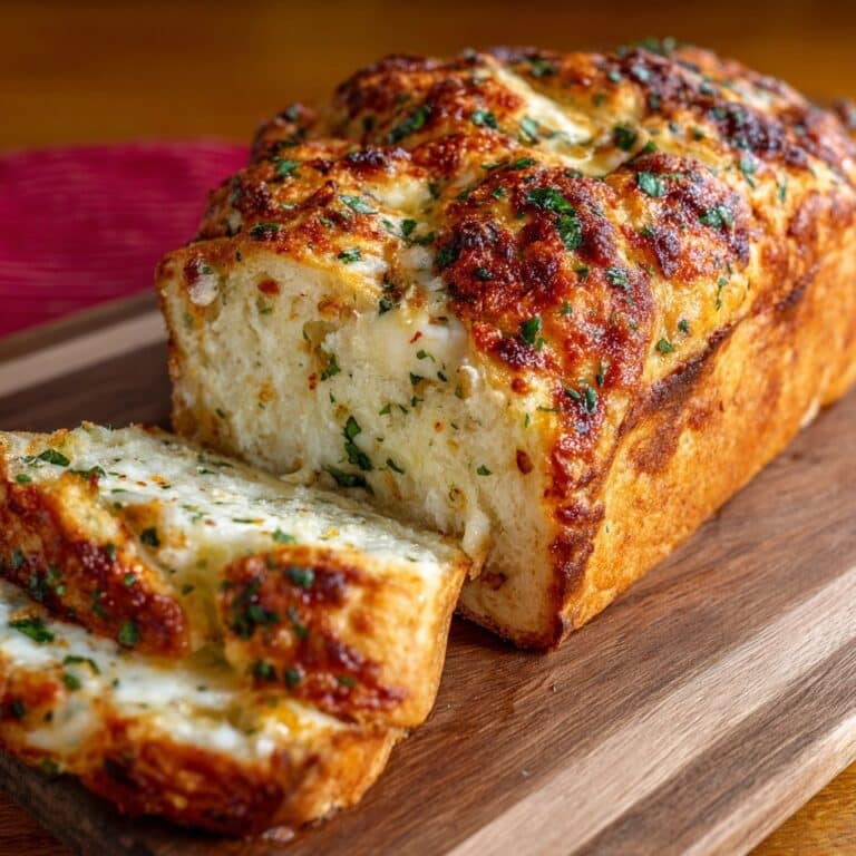 Cheese, Garlic, and Herb No-Yeast Quick Bread Recipe