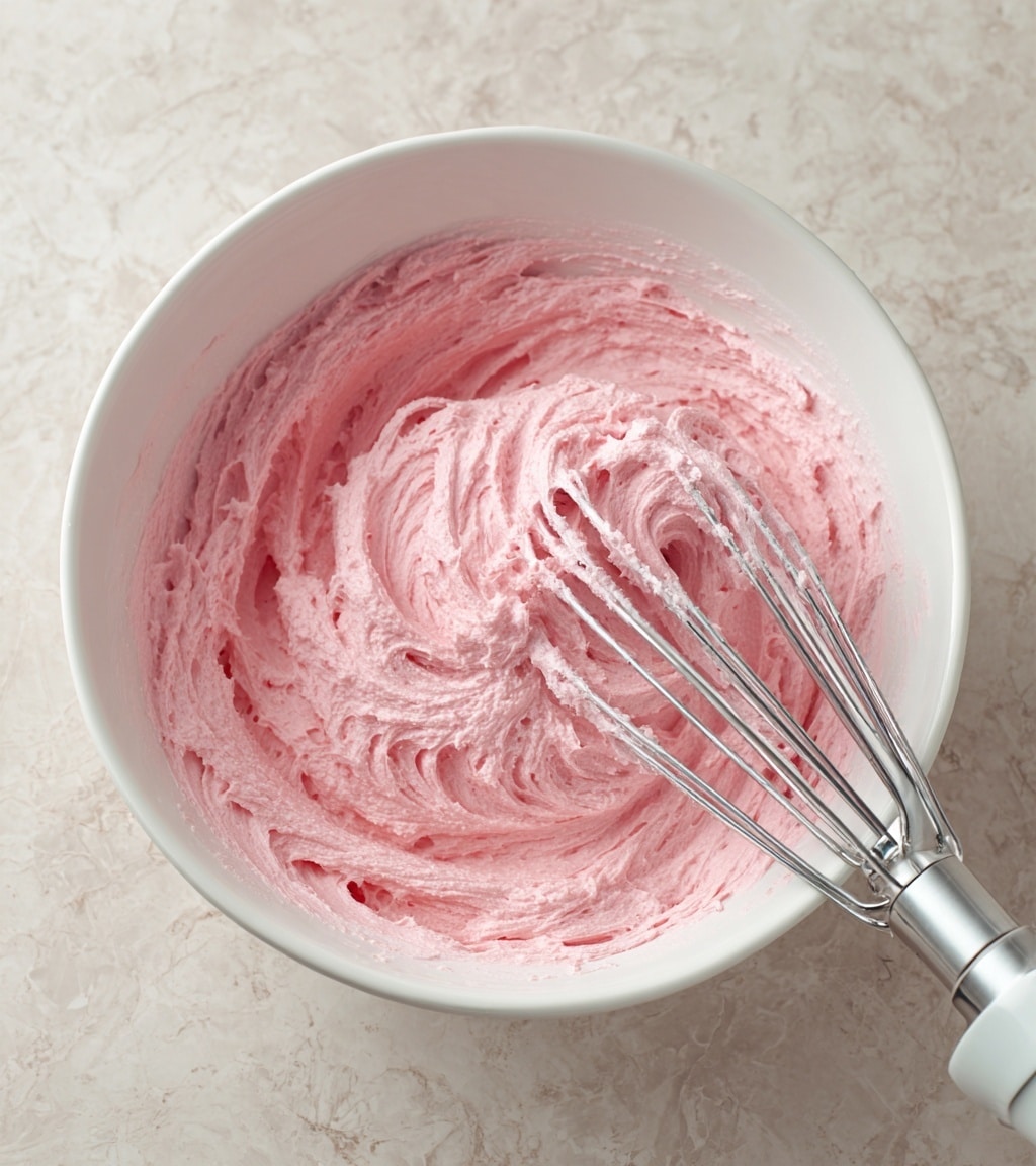 Strawberry Buttercream Frosting Recipe - Recipe Image