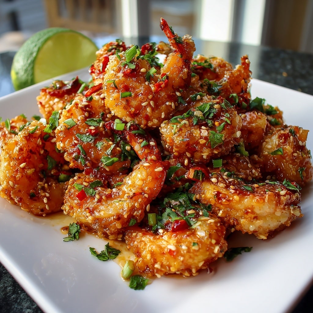 Crispy Hot Honey Fried Shrimp Recipe