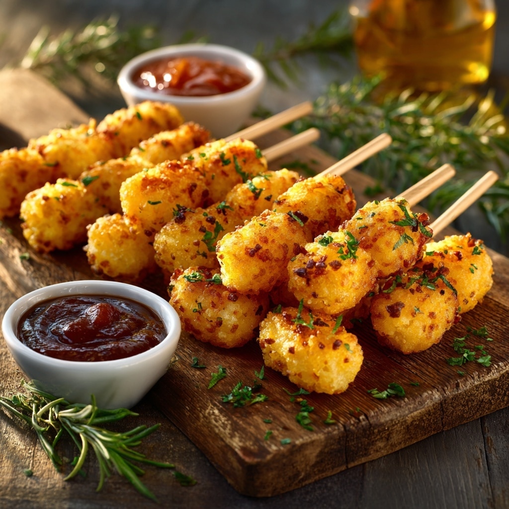 Cheesy Thumbprint Appetizers with Spicy Pepper Jelly Recipe - Recipe Image