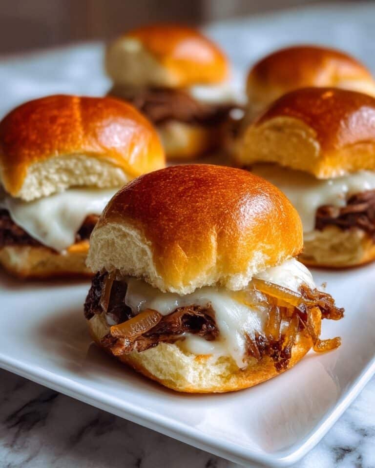 Philly Cheesesteak Sliders Recipe