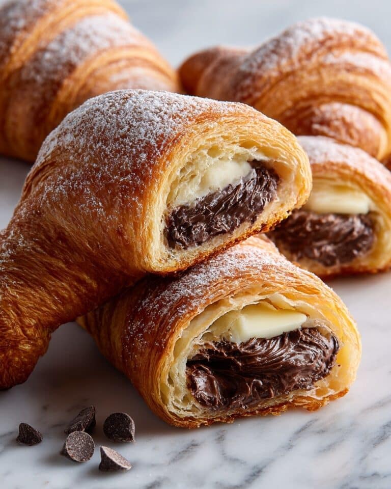 Brownie Batter Croissants Recipe
