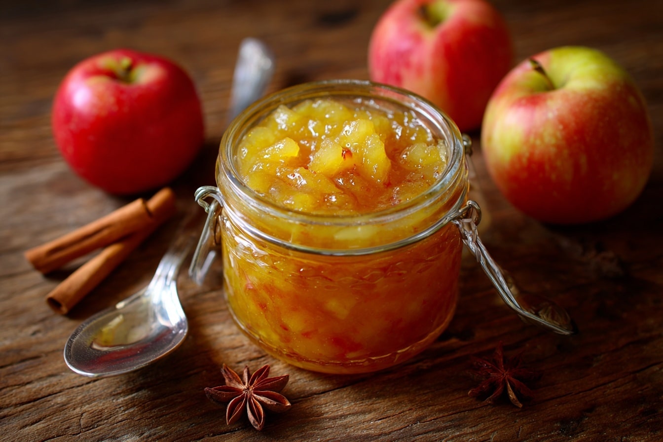 Spiced Apple Jam Recipe - Recipe Image