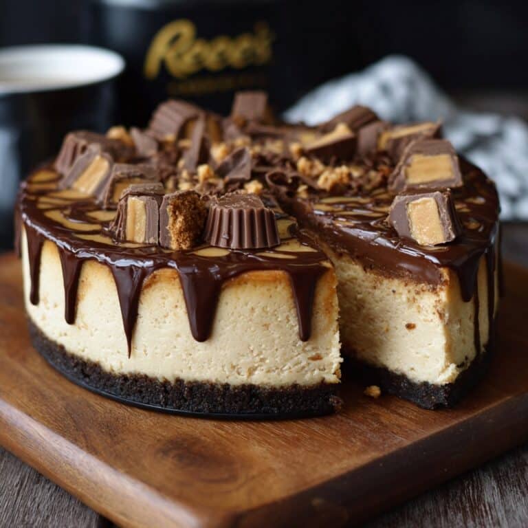Reese’s Peanut Butter Cup Cheesecake Recipe
