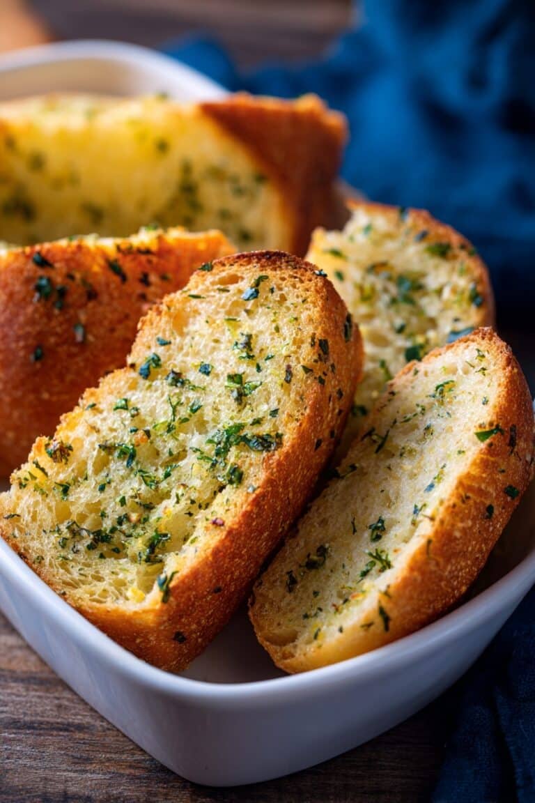 Garlic Confit and Pecorino Garlic Bread with Mozzarella and Honey Recipe