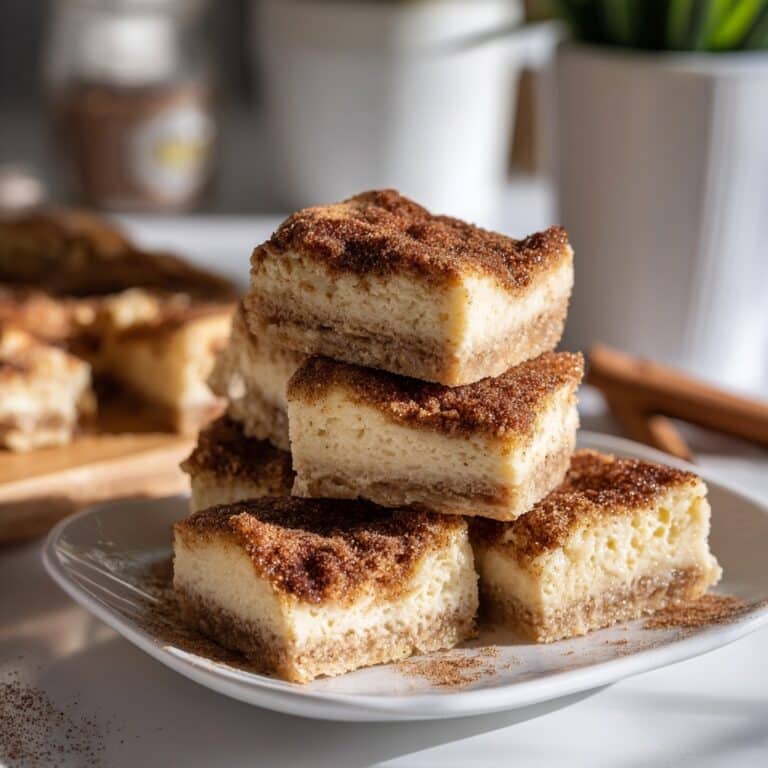 Vanilla Custard Cream Squares Recipe