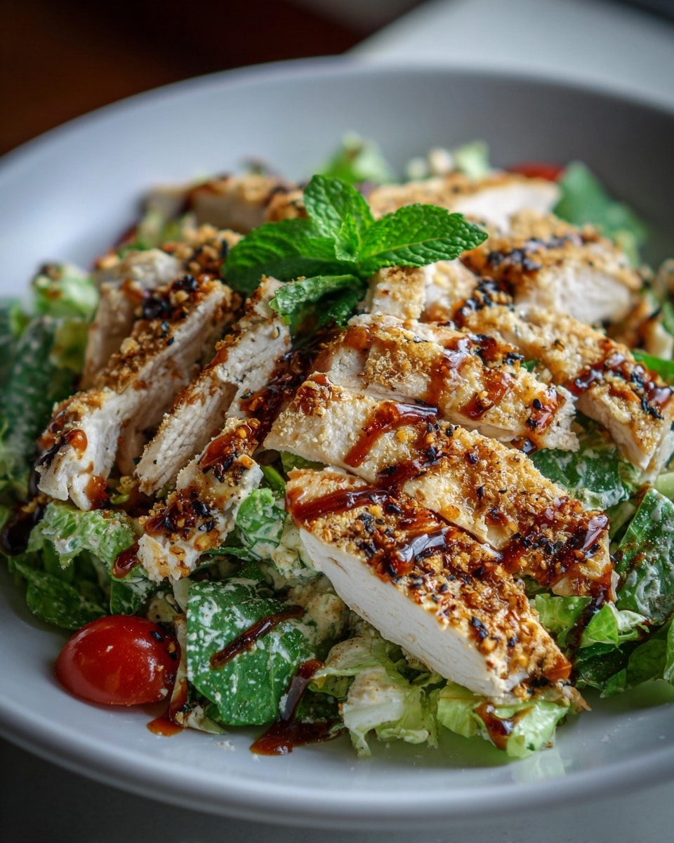 Chinese Chicken Salad with Asian Peanut Salad Dressing Recipe - Recipe Image