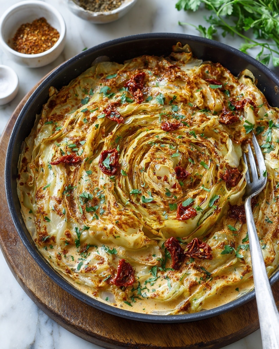 Marry Me Melting Cabbage: A Creamy Comfort Food Delight Recipe - Recipe Image