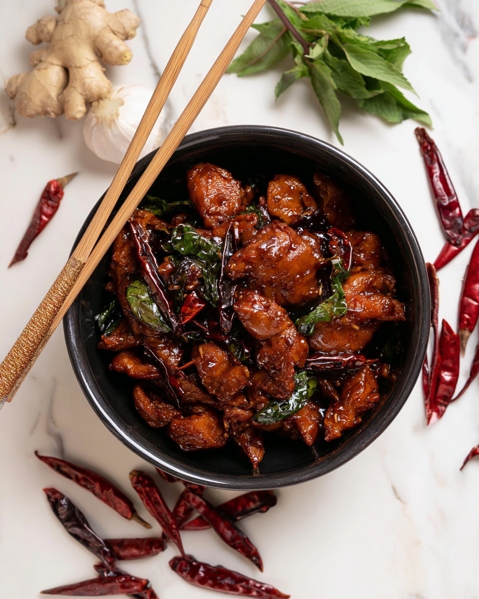Three Cup Chicken (San Bei Ji) - AUTHENTIC! Recipe - Recipe Image