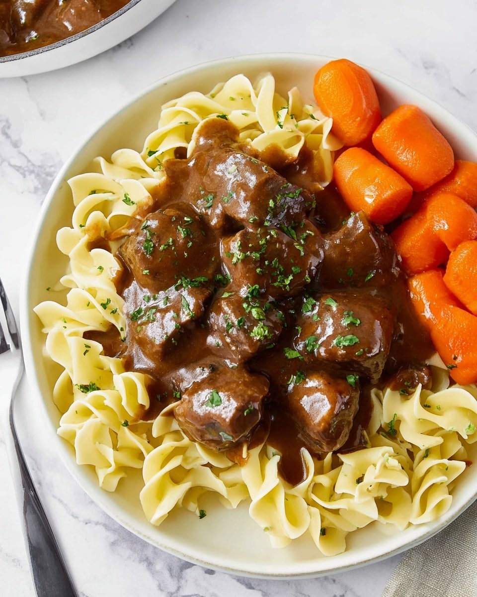 Easy Beef Tips and Gravy Recipe - Recipe Image
