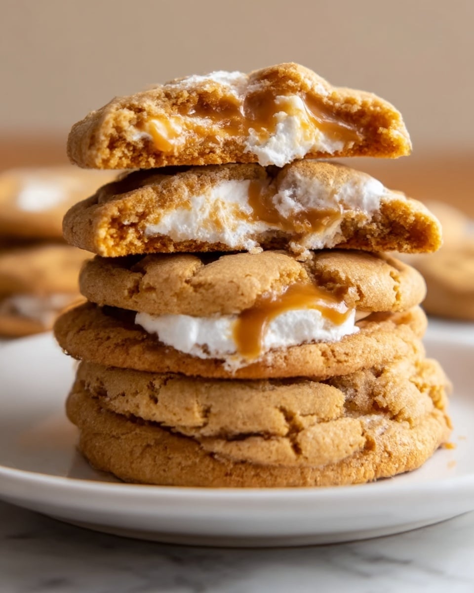 Soft and Chewy Fluffernutter Cookies Recipe