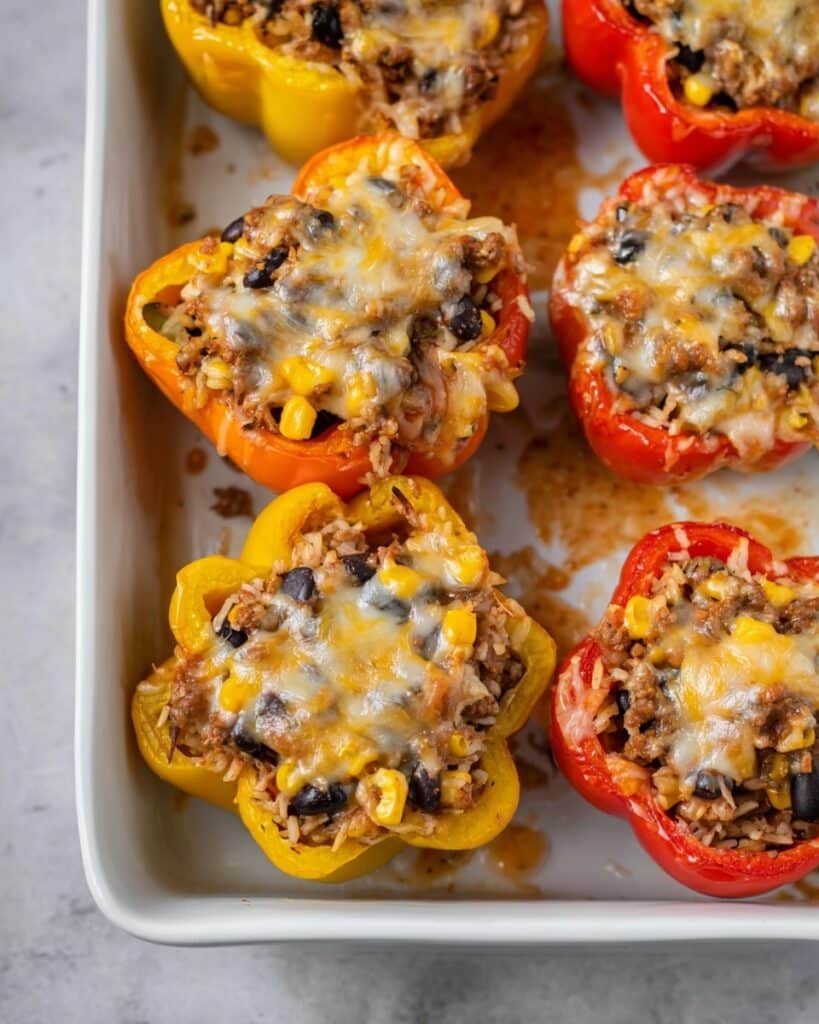Taco Stuffed Peppers Recipe