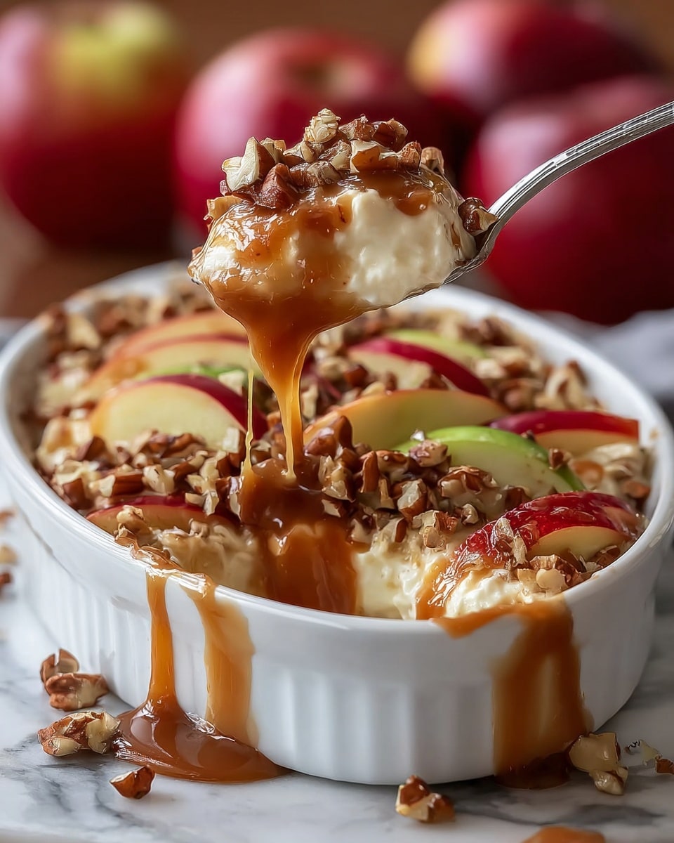 Caramel Apple Cheesecake Dip Recipe
