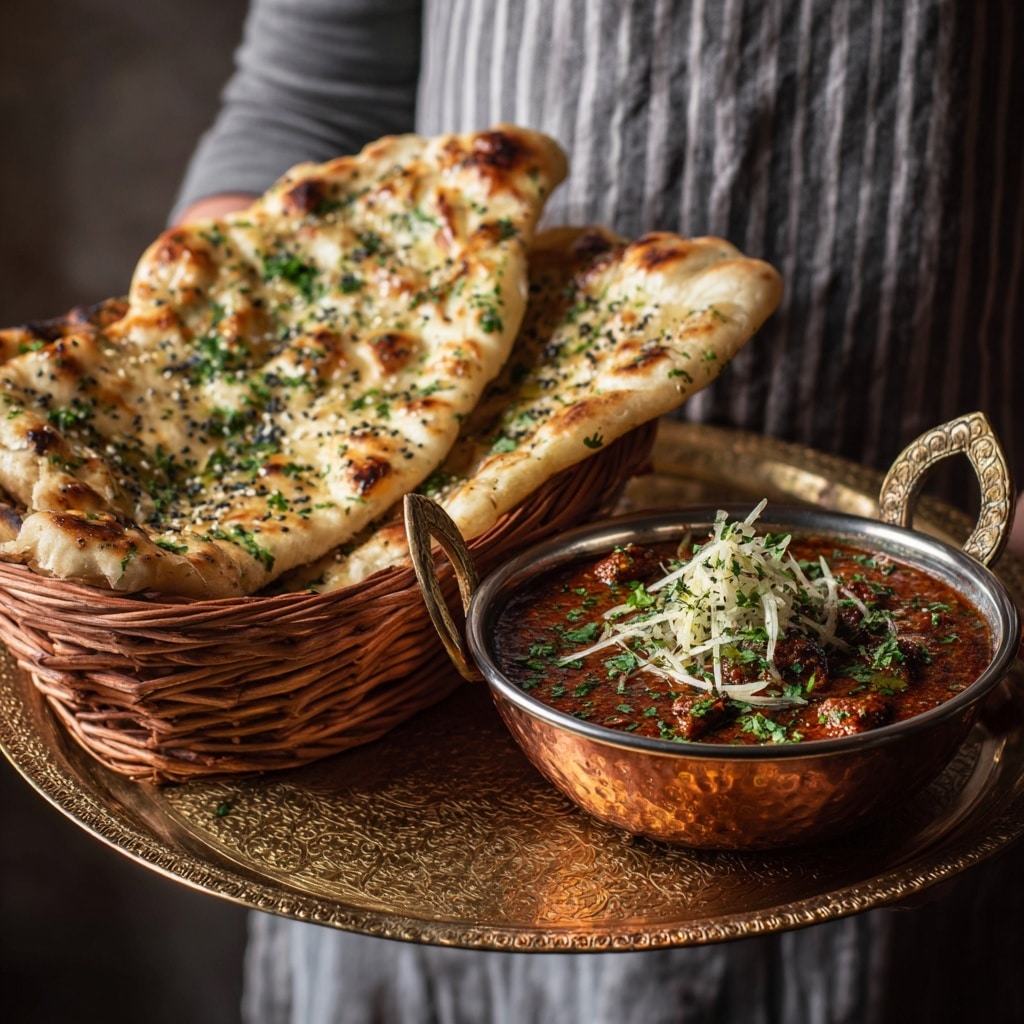 Sourdough Discard Naan Recipe - Recipe Image