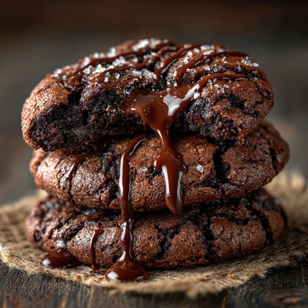 Raspberry Fudgy Chocolate Cookies Recipe - Recipe Image