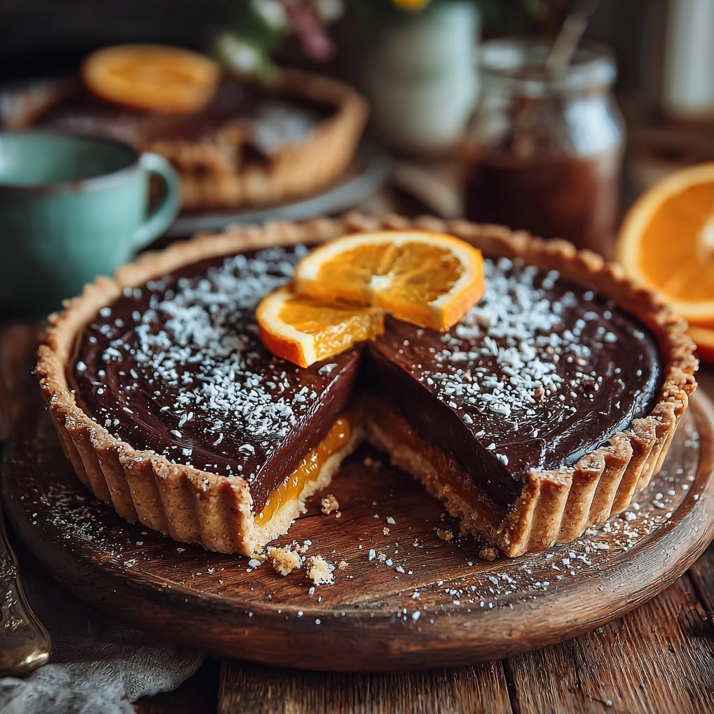 No-Bake Chocolate Tart Recipe