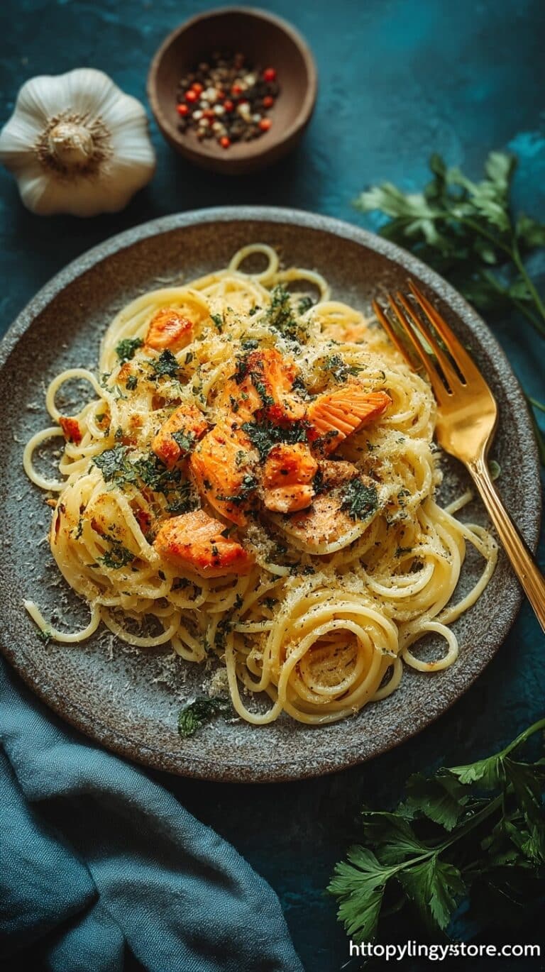 Sharing Platter Linguine with Prawn Pil Pil, Burst Cherry Tomatoes & Charred Lemon Recipe