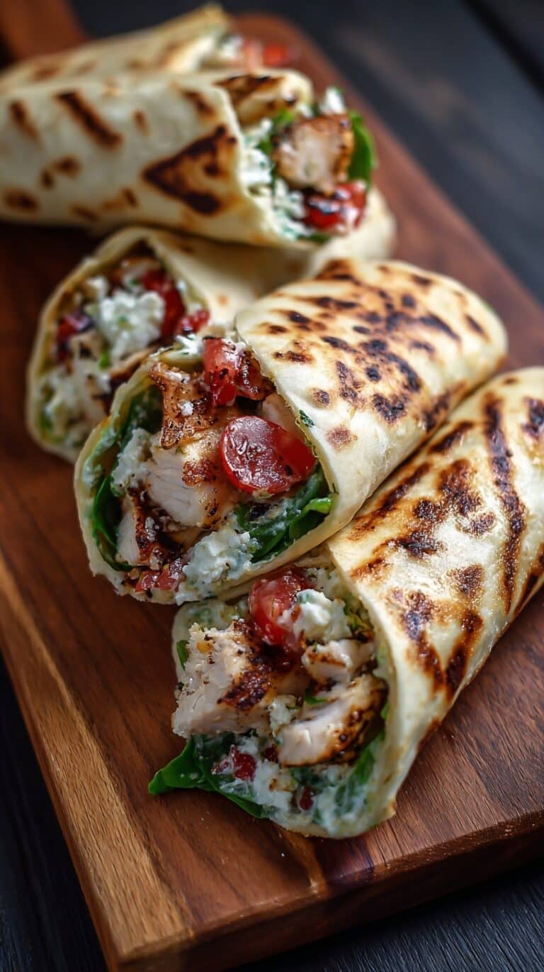 Sheet Pan Chicken Pitas with Herby Ranch Recipe