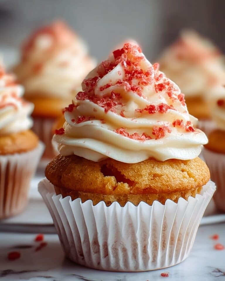 Strawberry Crunch Cupcakes Recipe
