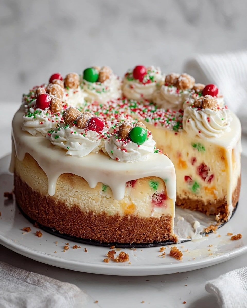 Sugar Cookie Base with Crumble and Sprinkles Recipe - Recipe Image