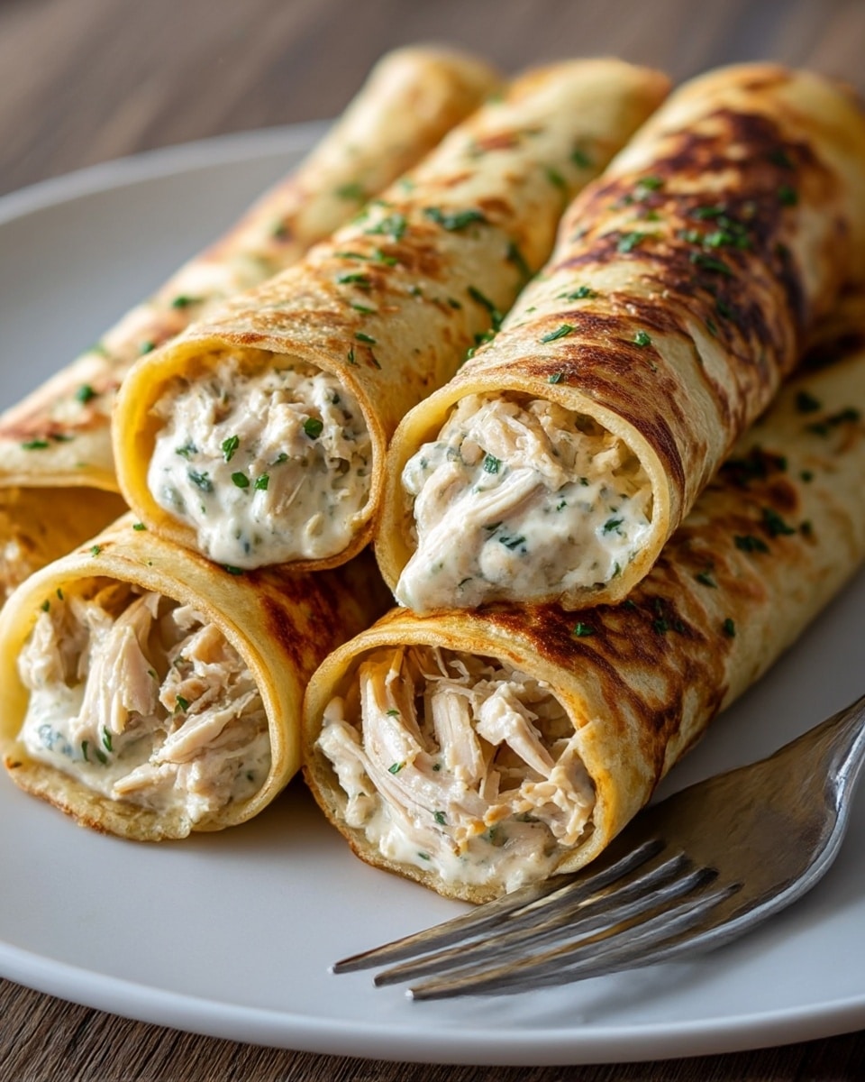 Dill Pickle Ranch Chicken Taquitos Recipe - Recipe Image