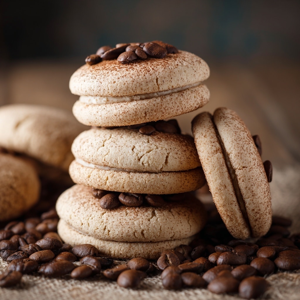 Melt-in-Your-Mouth Coffee Butter Cookies Recipe - Recipe Image