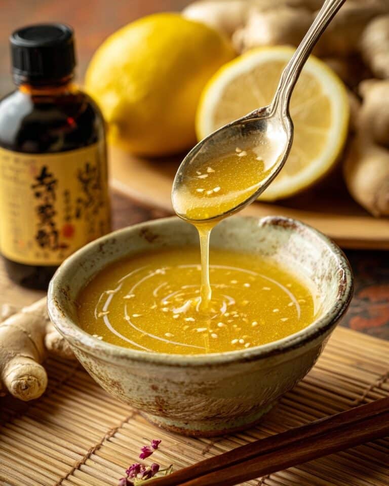 Healthy Sesame Ginger Dressing Recipe, Quick and Easy Recipe