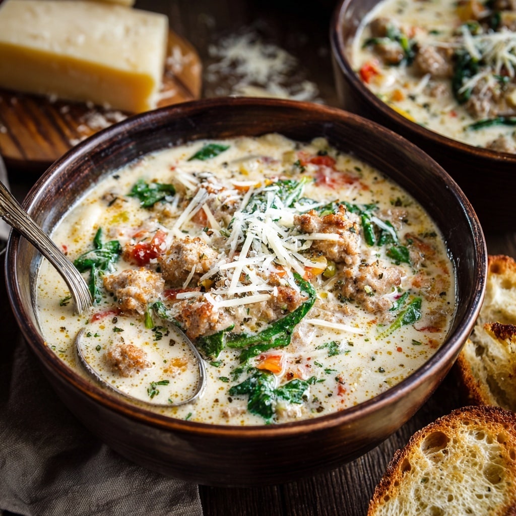 Quick White Lasagna Soup Recipe - Recipe Image