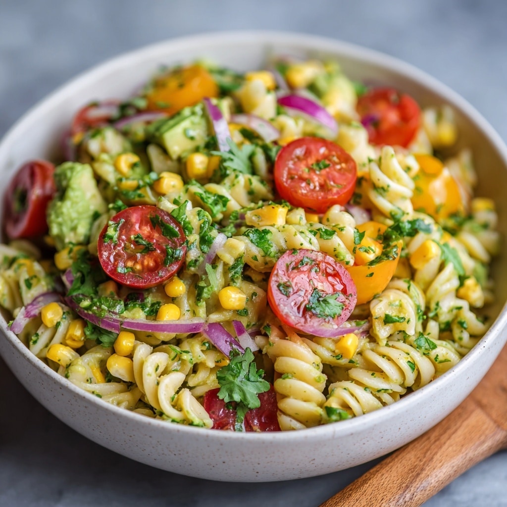 Pesto Pasta Salad Recipe - Recipe Image